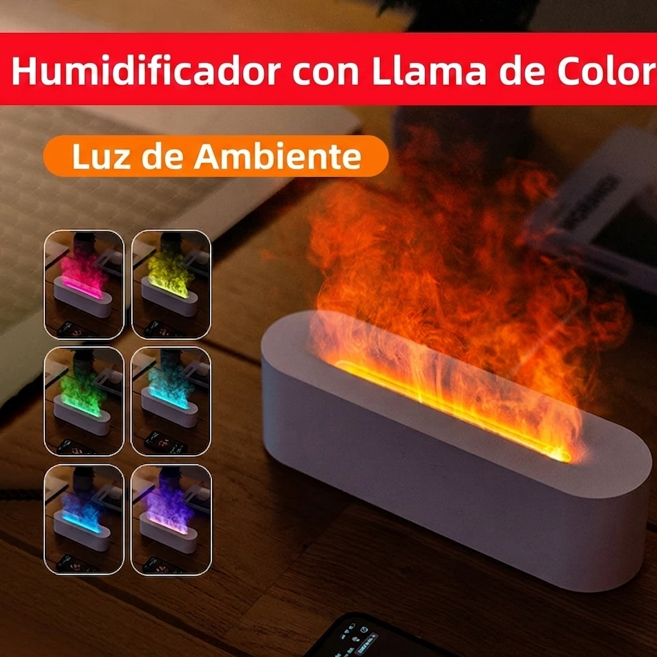 Transforma cualquier Espacio en un Ambiente Cálido y Relajante - Aromatizador Efecto FUEGO